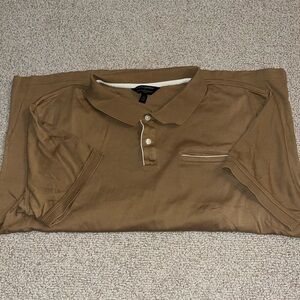 Banana Republic Tan Polo Shirt